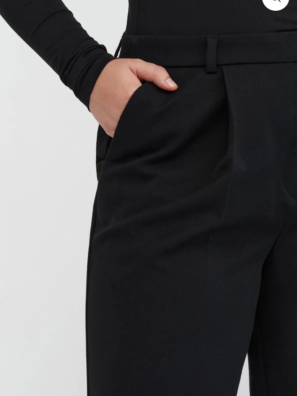 Marcella brand new European Black Wide-Leg Trousers - Women - Picture 4 of 5